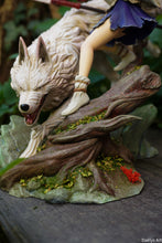 Charger l'image dans la galerie, Princesse Mononoké, ghibli, figurine San, figurine à peindre, loup
