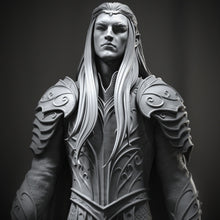 Load image into Gallery viewer, Le seigneur des Anneaux, figurine Thranduil, figurine elfe, Lord of the ring