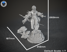 Load image into Gallery viewer, figurine nier, figurne 10h nier, figurine a peindre, 2b, 9s, a2, yorha