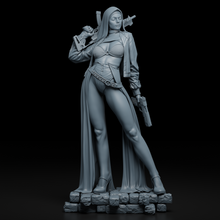 Load image into Gallery viewer, Paintable Figure - Gun Nun