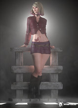 Load image into Gallery viewer, figurine maria, figurine silent hill 2, figurine a peindre, silent hill 2, maria silent hill, james sunderland, pyramid head