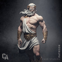Load image into Gallery viewer, figurine Zeus, figurine mythologie grecque