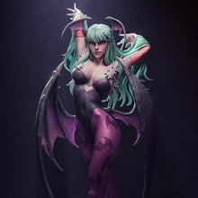 Load image into Gallery viewer, figurine morrigan, figurine darkstalkers, figurine morrgan darkstalkers