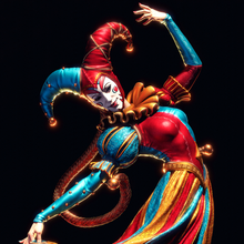 Charger l'image dans la galerie, figurine Jester, figurine bouffon, figurine a peindre