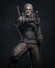 Load image into Gallery viewer, figurine Geralt the witcher, figurine the witcher, figurine a peindre