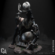 Load image into Gallery viewer, 2b, figurine 2b, figurine nier, nier automata, figurine 9s