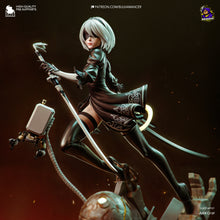 Load image into Gallery viewer, figurine 2b figurine nier, nier automata, figurine a peindre