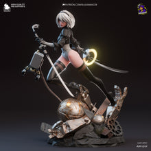 Load image into Gallery viewer, figurine 2b figurine nier, nier automata, figurine a peindre