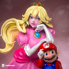 Load image into Gallery viewer, figurine peach, figurine princesse peach, figurine a peindre, mario