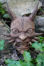 Charger l'image dans la galerie, Masque de Majora, Masque Hannya, Majora's Mask x Hannya, Majora's Mask japanese version, wooden mask, zelda, zelda majora"s mask, zelda ocarina of time, Daëlys Art