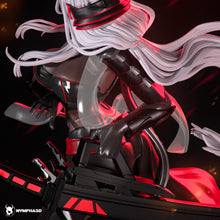 Load image into Gallery viewer, figurine a peindre, figurine femme cybersamurai