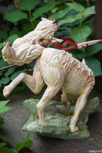 Charger l'image dans la galerie, Princesse Mononoké, ghibli, figurine San, figurine à peindre, loup