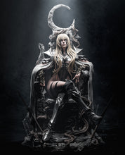 Load image into Gallery viewer, figurine elfe noir, figurine dark fantasy, figurine a peindre