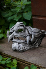 Charger l'image dans la galerie, Masque mempo, masque Oni, masque mempo oni, masque samouraï, cosplay samouraï, cosplay Oni, masque démon japonais