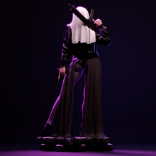 Load image into Gallery viewer, Paintable Figure - Gun Nun