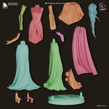 Load image into Gallery viewer, Figurine with or without paint - Guardian of the fire