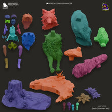 Charger l'image dans la galerie, Figurine à peindre - Princesse Mononoké