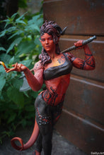 Charger l'image dans la galerie, figurine karlach, figurine baldur's gate, karlach, figurine astarion, figurine ombrecoeur, shadowheart, figurine lae'zel, donjons et dragons