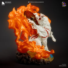 Load image into Gallery viewer, figurine a peindre, figurine okami, kitsune, okami