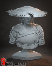 Charger l'image dans la galerie, figurine Atsu ghost of Yotei, figurine Ghost of Yotei, Samourai, figurine a peindre