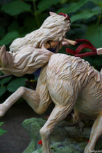 Charger l'image dans la galerie, Princesse Mononoké, ghibli, figurine San, figurine à peindre, loup