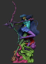 Charger l'image dans la galerie, figurine sailor moon, figurine sailor mars, sailro mars, rei hino, figurine rei hino, figurine a peindre