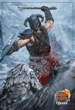 Load image into Gallery viewer, figurine a peindre, figurine de collection, figurine skyrim, dovahkiin, dragonborn