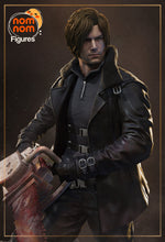 Load image into Gallery viewer, figurine leon s kennedy, figurine a peindre, figurine de collection, figurine resident evil 4, resident evil