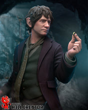 Load image into Gallery viewer, figurine bilbo sacquet, figurine seigneur des anneaux, le hobbit, figurine a peindre