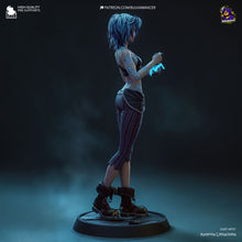 Charger l'image dans la galerie, figurine Jinx, figurine arcane, figurine league of legends, figurine lol, figurine Vi, figurine a peindre