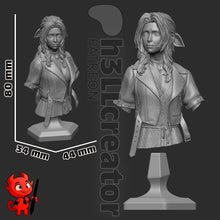 Load image into Gallery viewer, Paintable Figurine - Aerith