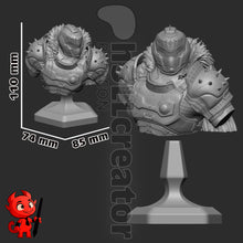 Load image into Gallery viewer, figurine doom, figurine doom guy, doom dark ages, figurine a peindre