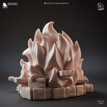 Load image into Gallery viewer, figurine ghibli, figurine calcifer, figurine a peindre, figurine chateau ambulant