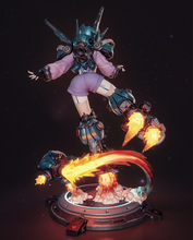 Load image into Gallery viewer, figurine a peindre, figurine de collection, figurine cyberpunk, figurine sci-fi, anime