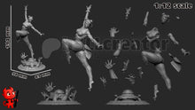 Load image into Gallery viewer, figurine a peindre, figurine chun li, figurine street fighter