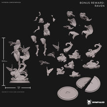 Charger l'image dans la galerie, figurine raven, raven dc comics, figurine a peindre