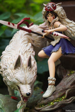 Charger l'image dans la galerie, Princesse Mononoké, ghibli, figurine San, figurine à peindre, loup