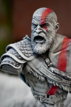 Charger l'image dans la galerie, Gof of war, buste god of war, buste kratos, figurine kratos, nordique, viking, mythologie, Daëlys Art