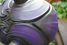 Load image into Gallery viewer, Masque oni, masque démon japonais, décoration japonaise, folklore japonais, japon traditionnel, Yokaï, Hannya, Daëlys Art, mempo, samouraï