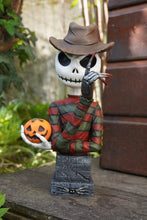 Load image into Gallery viewer, Jack Skellington, Freddy Krueger, buste jack skellington, l'étrange noël de monsieur jack, nightmare before christmas, Daëlys Art