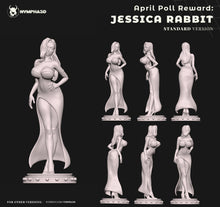 Charger l'image dans la galerie, Figurine à peindre - Jessica Rabbit
