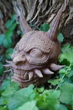 Charger l'image dans la galerie, Masque de Majora, Masque Hannya, Majora's Mask x Hannya, Majora's Mask japanese version, wooden mask, zelda, zelda majora"s mask, zelda ocarina of time, Daëlys Art