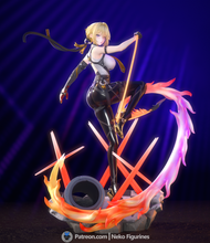 Charger l'image dans la galerie, figurine evelyn zenless zone zero, figurine zenless zone zero, figurine a peindre