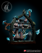 Load image into Gallery viewer, God of war, freya, figurine freya god of war, kratos