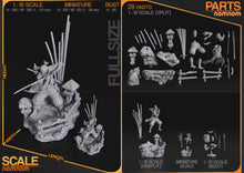 Load image into Gallery viewer, sekiro figurine, figurine loup sekiro, dark souls, figurine a peindre, samourai