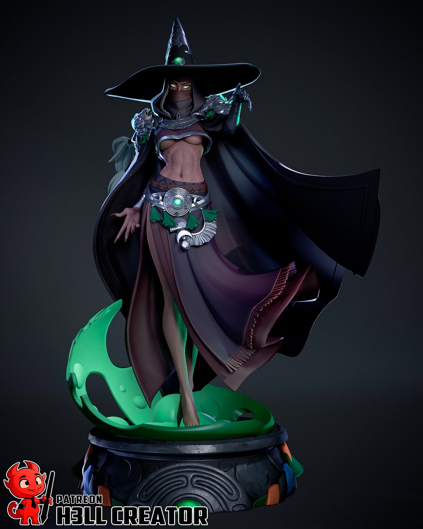 Paintable Figurine - Hecate - Hades 2 – Daëlys Art