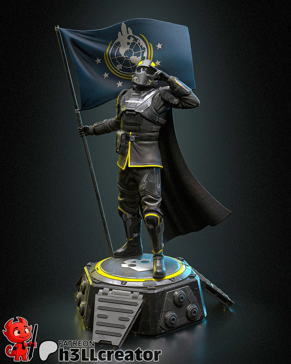 Paintable figurine - Guardian of Democracy – Daëlys Art