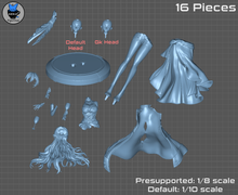 Load image into Gallery viewer, himeko honkai star rail, hoyoverse, mihoyo, genshin impact, zenless zone zero, figurine honkai star rail, figurine a peindre