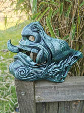 Load image into Gallery viewer, masque japonais, masque samouraï, oni, kitsune, masque hannya, samurai mask, japanese mask, japon, japan, manga, anime, demon slayer, naruto, cosplay, Daëlys Art