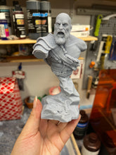 Charger l'image dans la galerie, Gof of war, buste god of war, buste kratos, figurine kratos, nordique, viking, mythologie, Daëlys Art